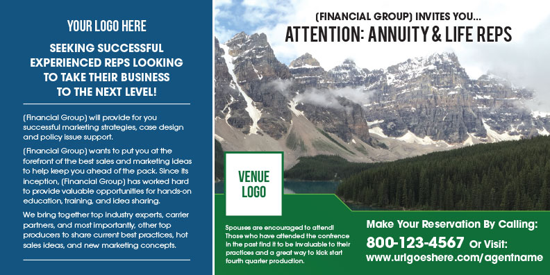 Plum Direct Marketing Financial Planner Postcard