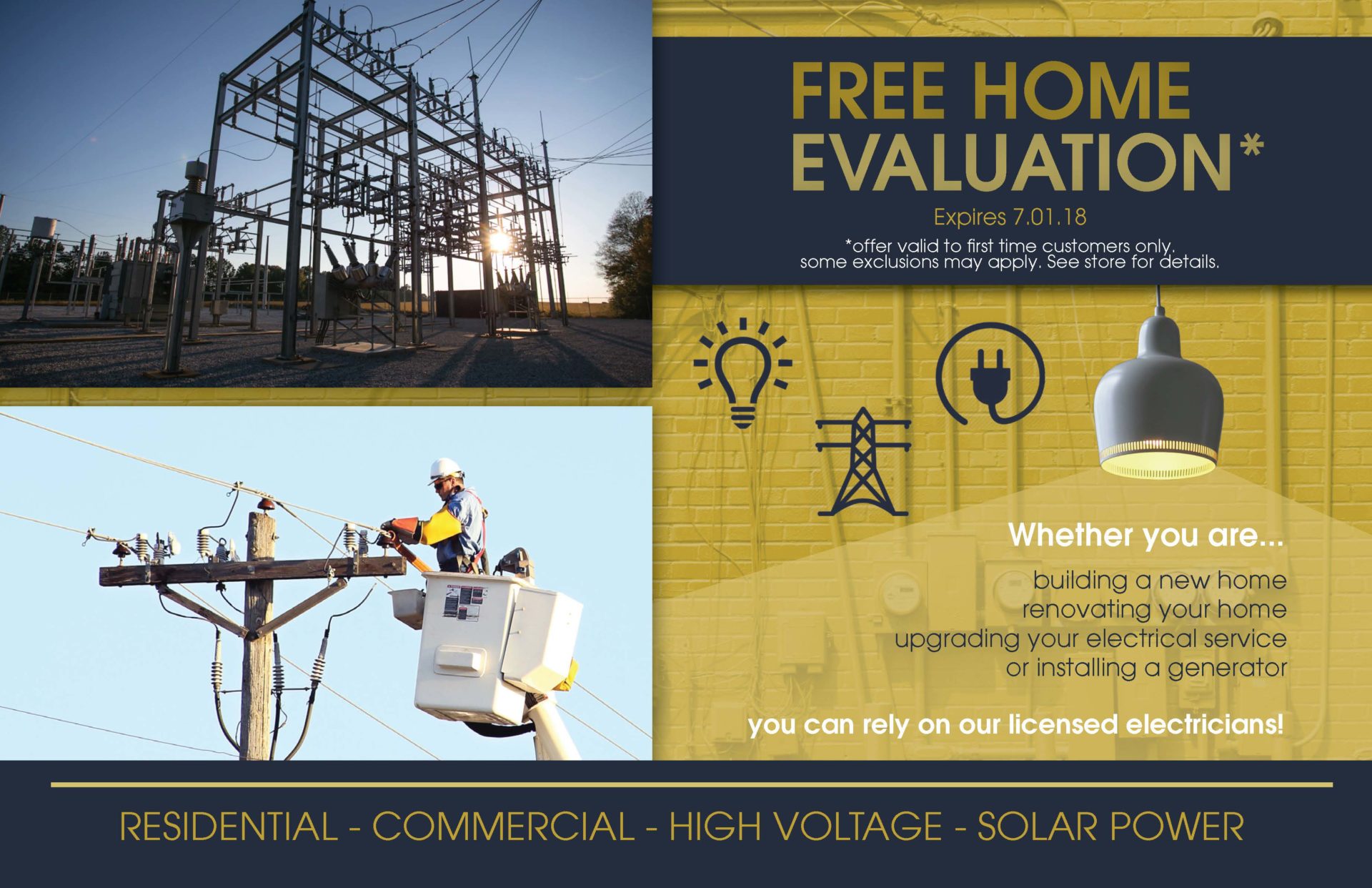 Electrician Postcard