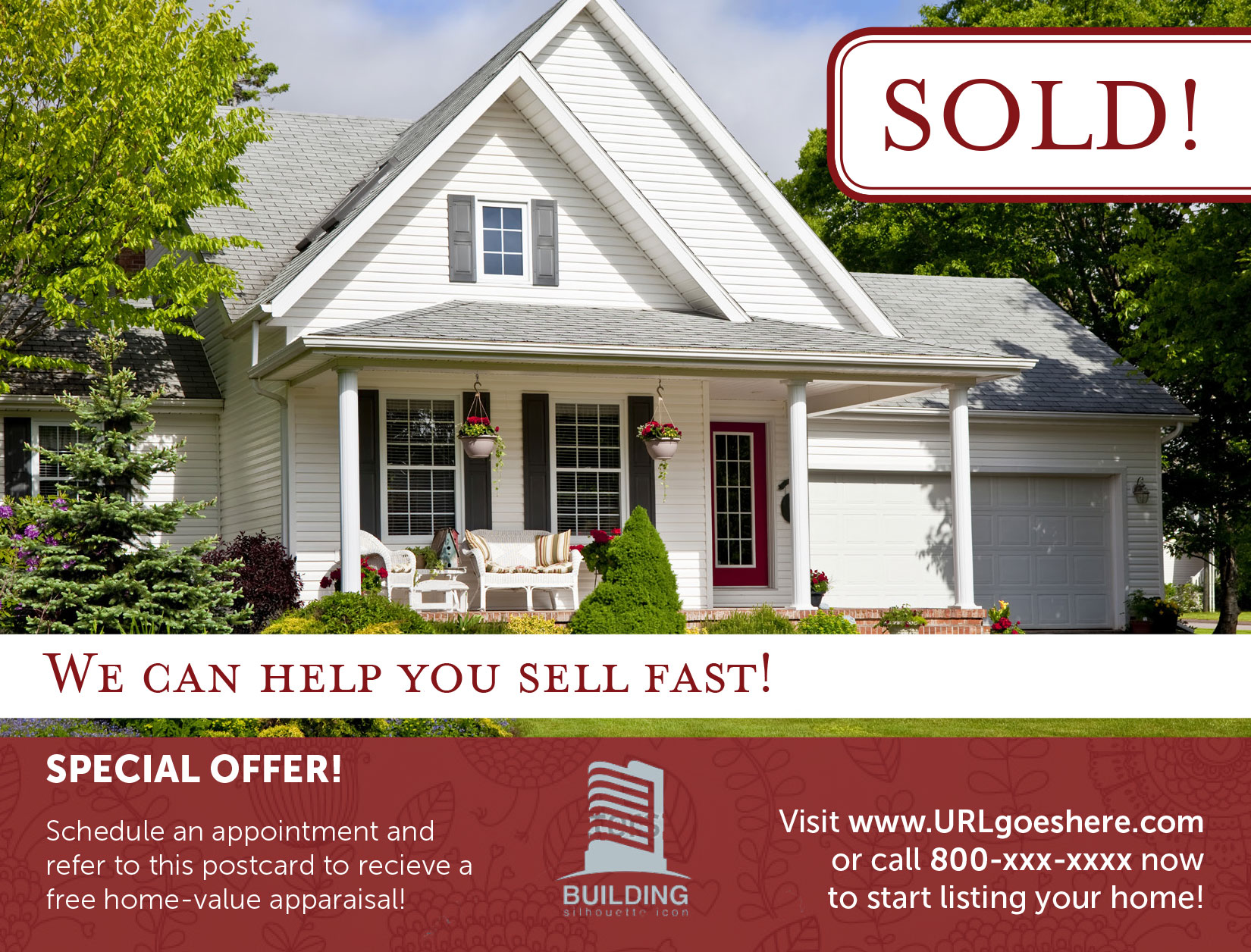 Real Estate Postcard Mailer