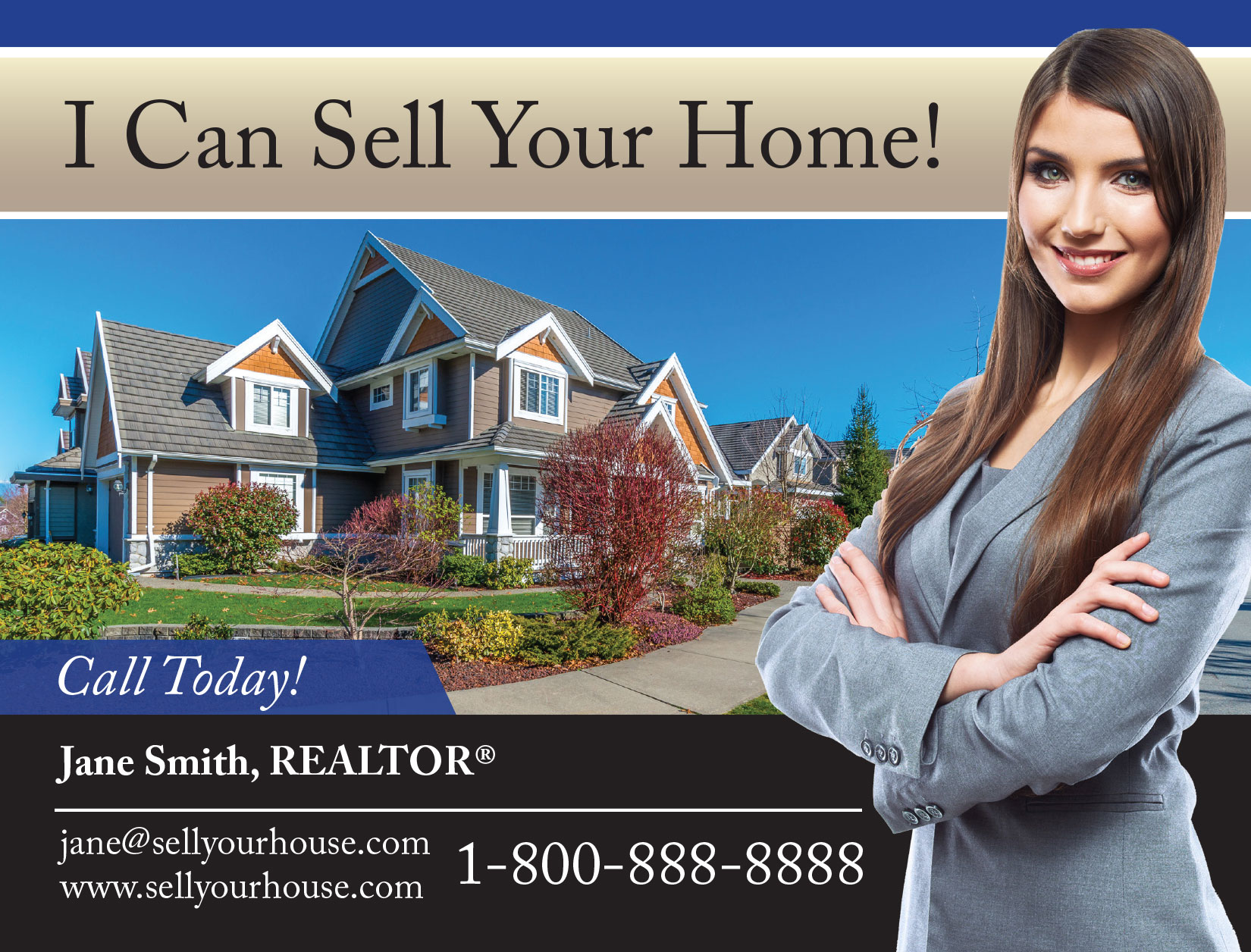 Postcard for Real Estate Agents