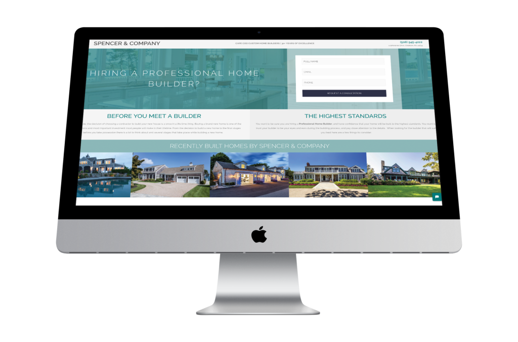 Conversion-optimized landing page created by Plum to drive leads.