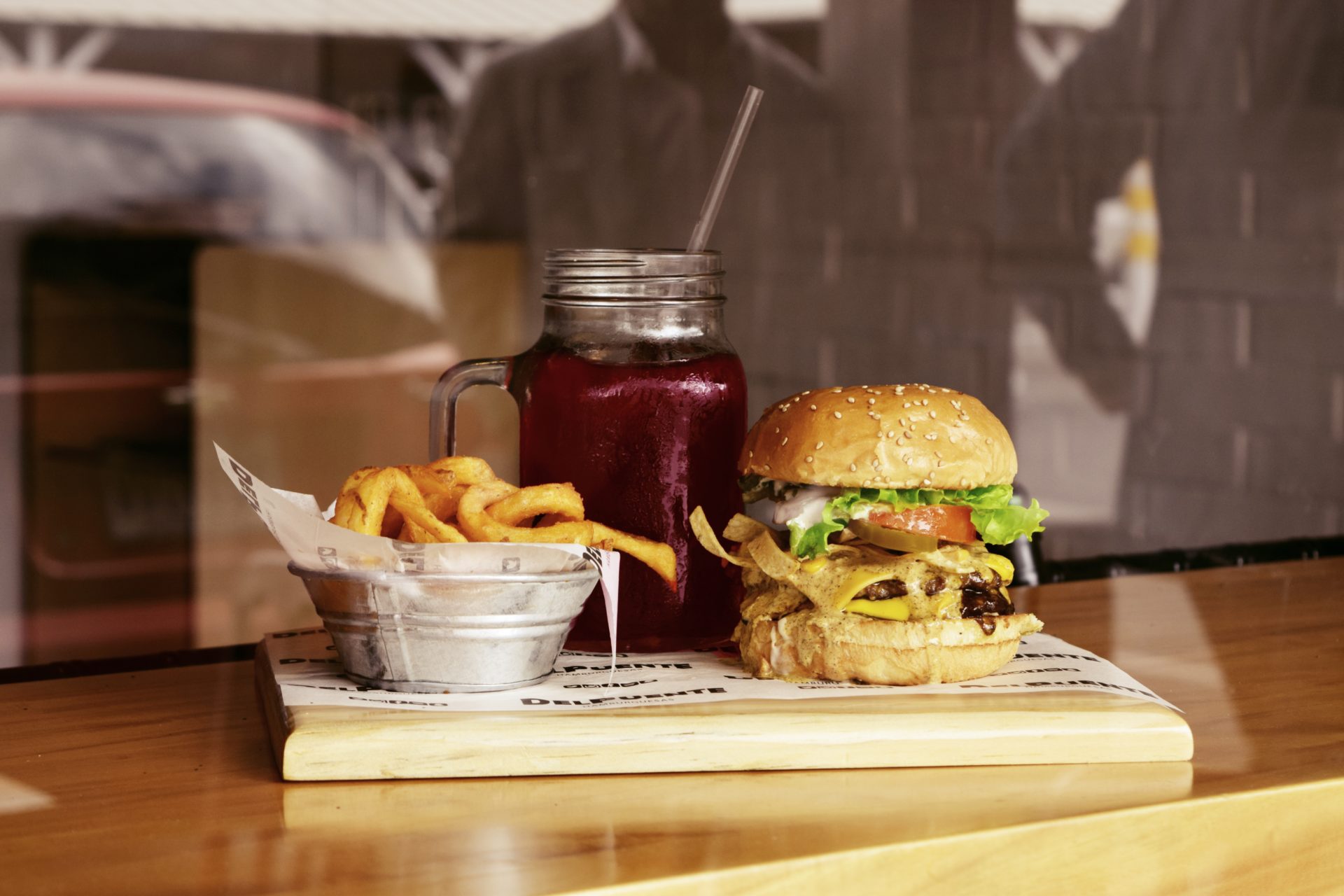 Burger Meal for Restaurant Website