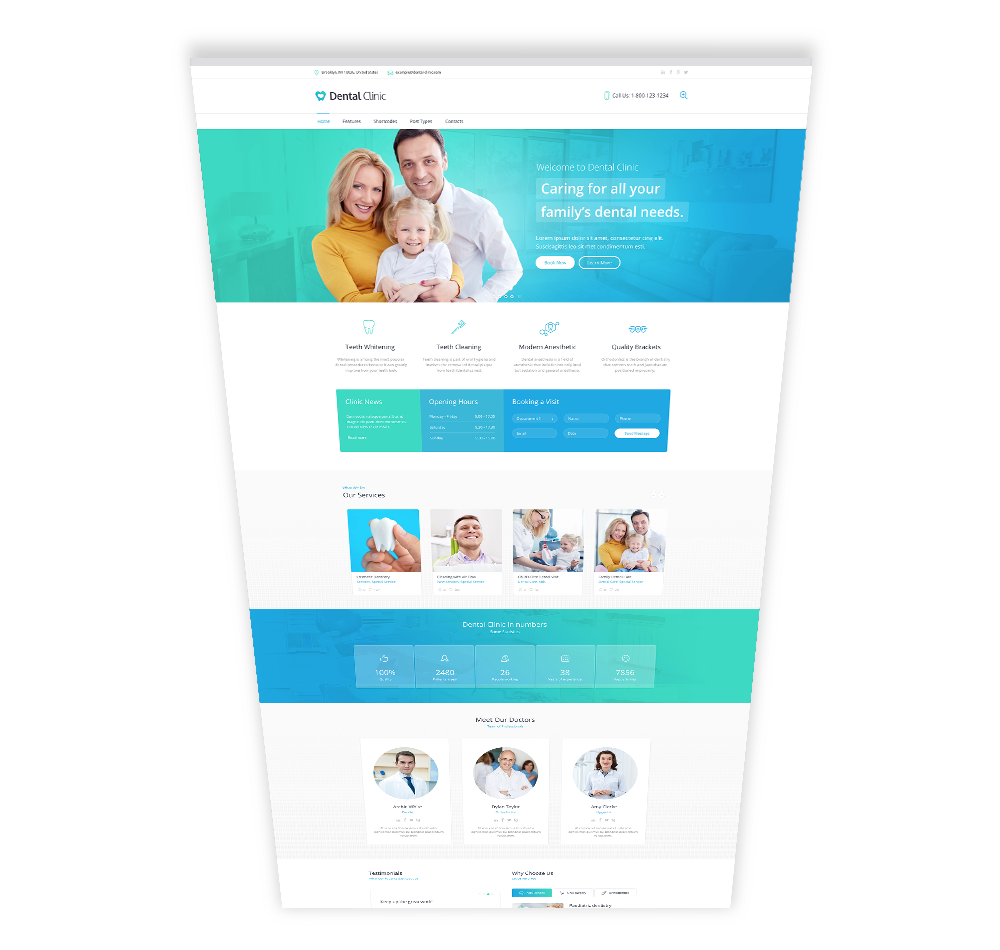 Dental Website Example