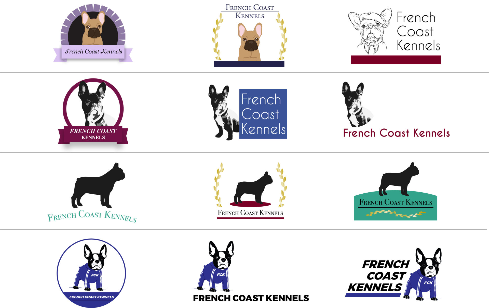 Logo Redesign Progression - Rebranding