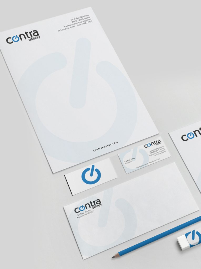 Contra Stationary for Branding