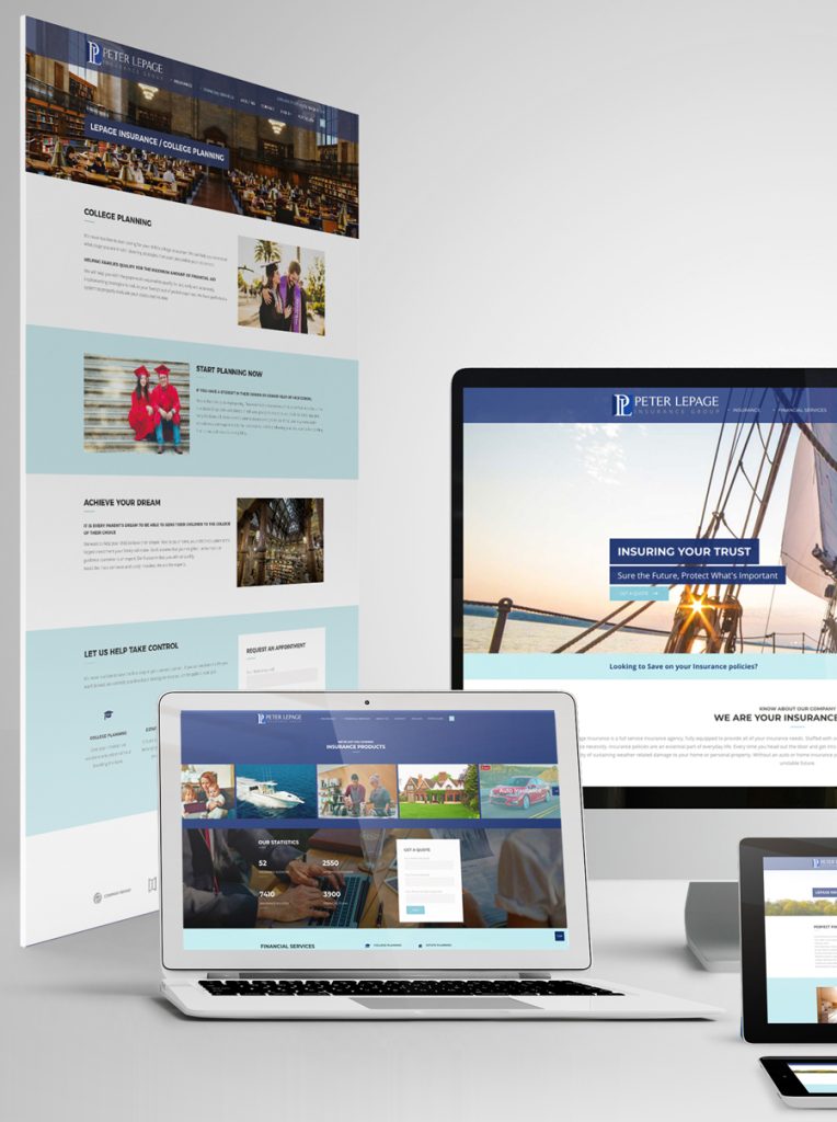 Multi View of Lepage Insurance Website