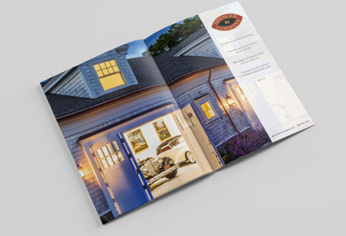 Spencer & Company magazine advertisement design