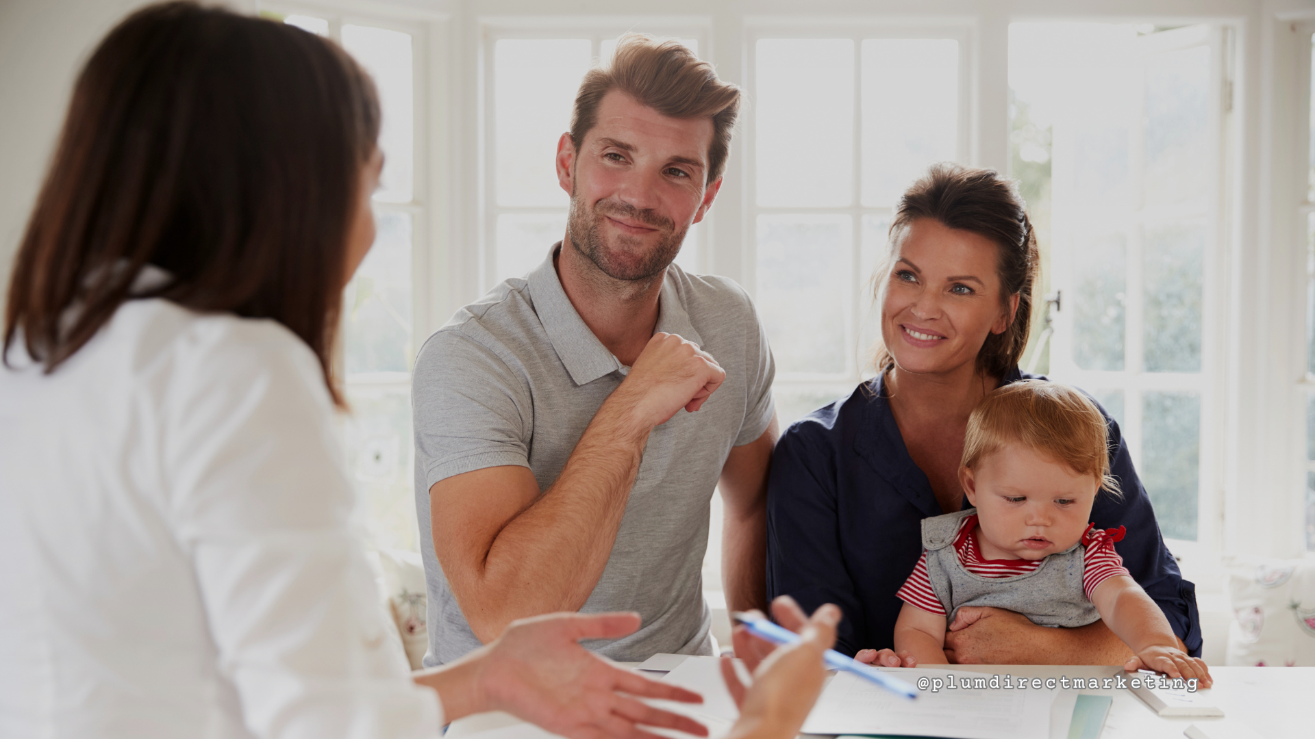 Financial advisor building trust with high-value clients through personal connection and conversation.